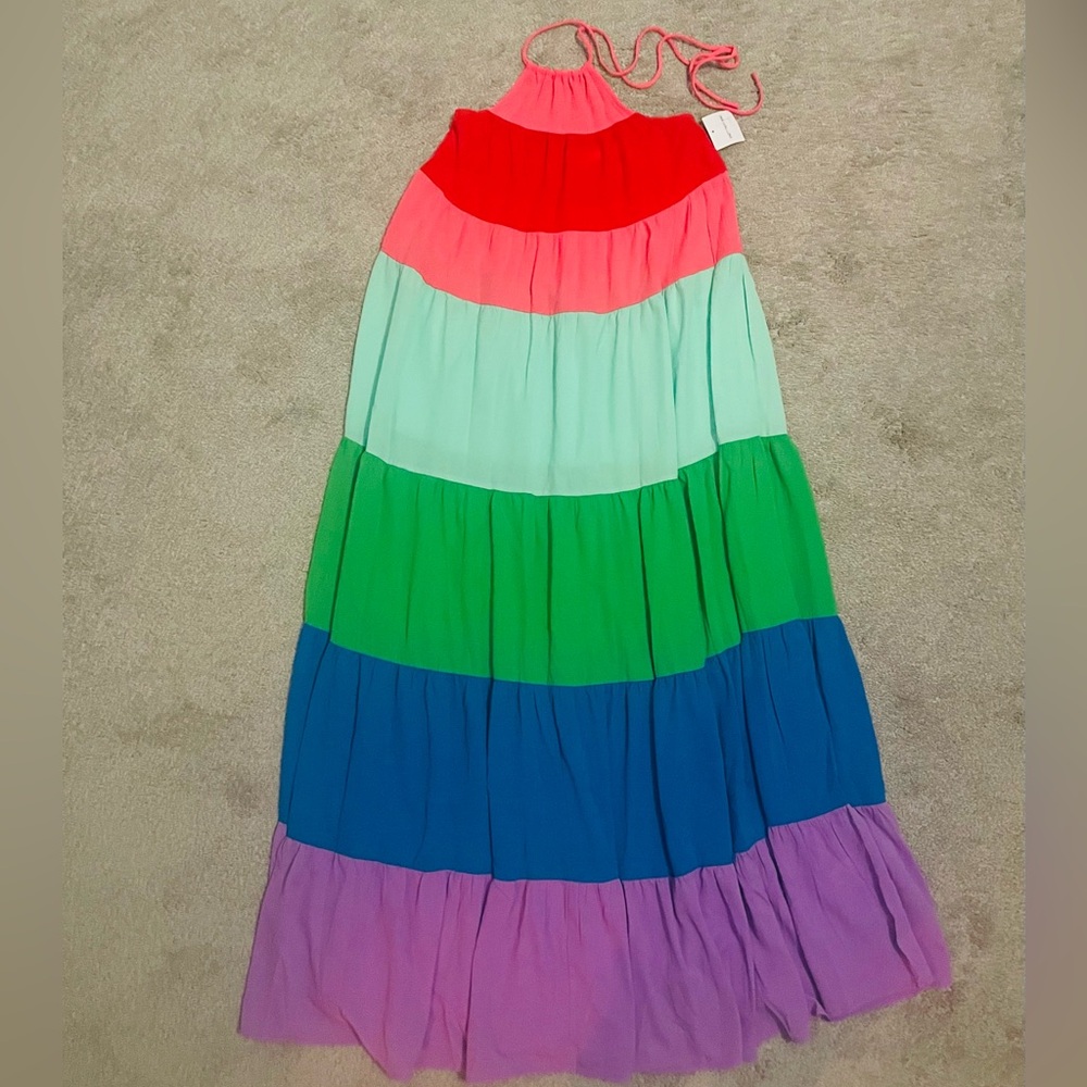 🌈 RNB Tiered Maxi Dress - Picture 3 of 3